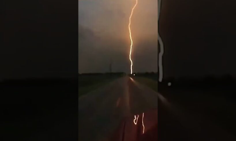 The Most Powerful Lightning STRIKE Ever Caught On Camera..😶