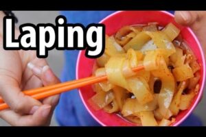 Tibetan Street Food - Spicy Laping Noodles!