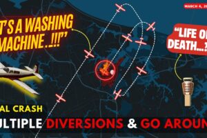 Tragic End After Desperate ATC Efforts: Fatal Crash Follows Multiple Go-Arounds #atc