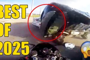 Ultimate Motorcycle Crashes, Road Rage & Close Calls | MEGA Compilation Part 5
