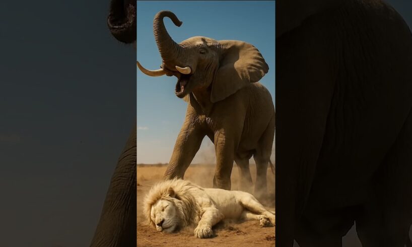 White Lion Battles the Strongest Animals in History 🦁🔥 (Epic Animal Fights)