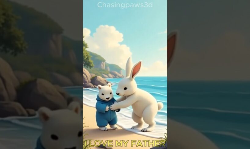 White polar bear rescue rabbit, animal rescue,#animalrescue #cutebabyanimals