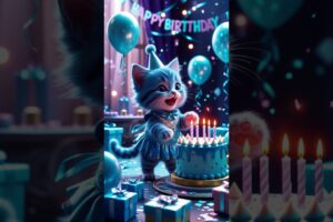 #happybirthday #birthday #cute #song #love #shortfeed #kucingnyanyi #mèo #kitten #puppies #ytshorts