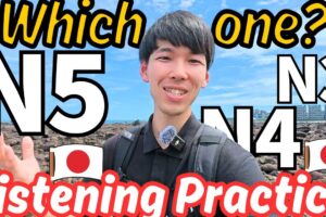 1 hour Japanese immersion: Comprehensible Listening Practice! N5-N3 #149