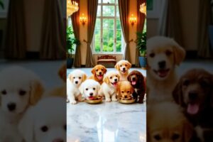 Cute puppies barking #puppy #puppies #puppydog #cuteanimals #funnyanimals #youtubeshorts #shorts