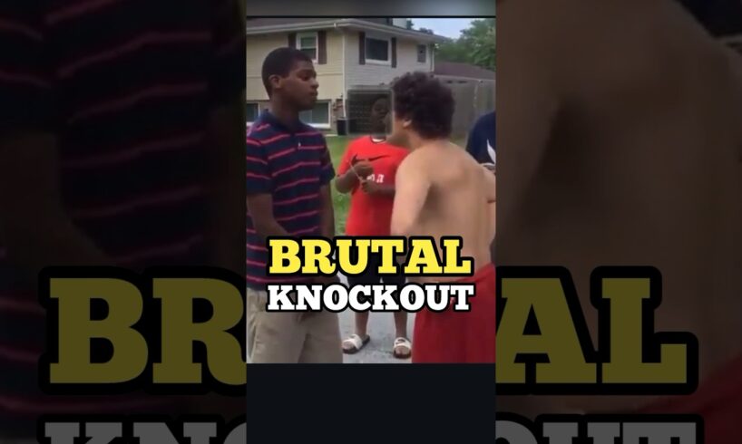 Brutal Street Fight Caught on Camera. #boxing #martialarts #viralvideo #selfdefense #fight #fyp #mma
