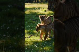 Cute animals playing with each other #ai #wildlife #animals #cute #nature