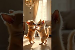 Cutest Puppies Dancing Together Ever