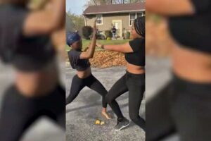 Hood Girl Street Fights With Backstory #18