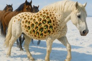 Horse rescued from green Barnacles indeed a heart touching animal rescue.