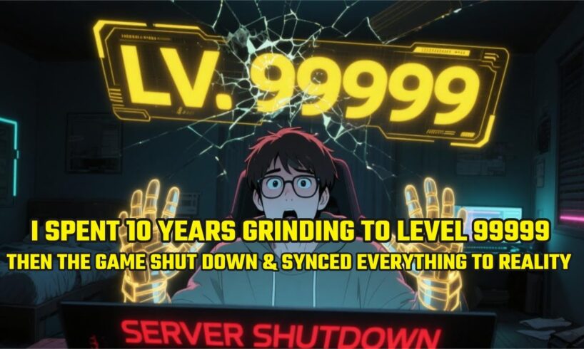 I Spent 10 Years Grinding To Level 99999... Then The Game Shut Down And Synced EVERYTHING To Reality