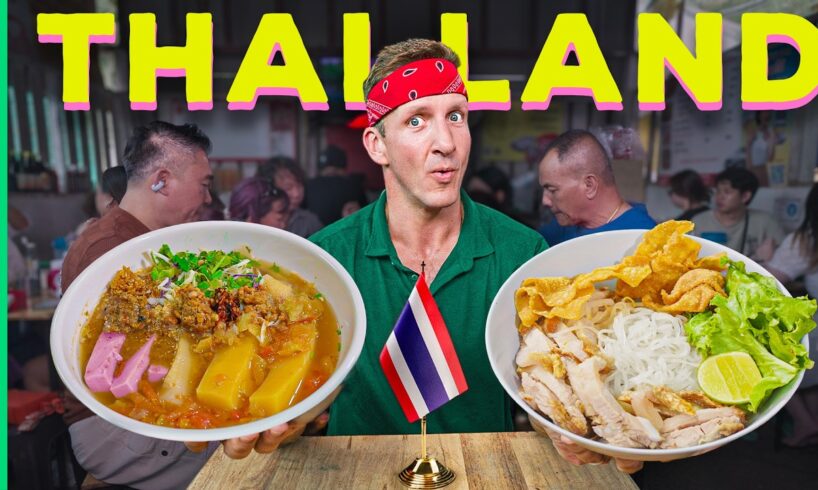 I Tried Every Noodle in Thailand!! (The Bad Ones Too!!)