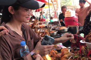 Incredible Country Village Tour | A variety of country foods | Grilled Fish & Frog, Chicken & Crab