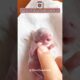 Kind Woman Rescues a Newborn Bunny in Her Garden 🐇 #shorts