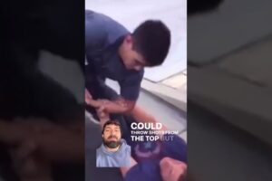 Leg Lock in street fight!