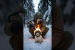 Race Against Time! A man faces killer bee swarms to rescue a small puppy #Animals #AnimalRescue