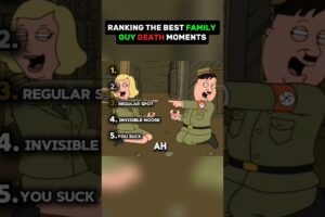 Ranking The Best Family Guy Death Moments.😂
