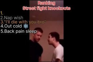 Street fights funny knockouts
