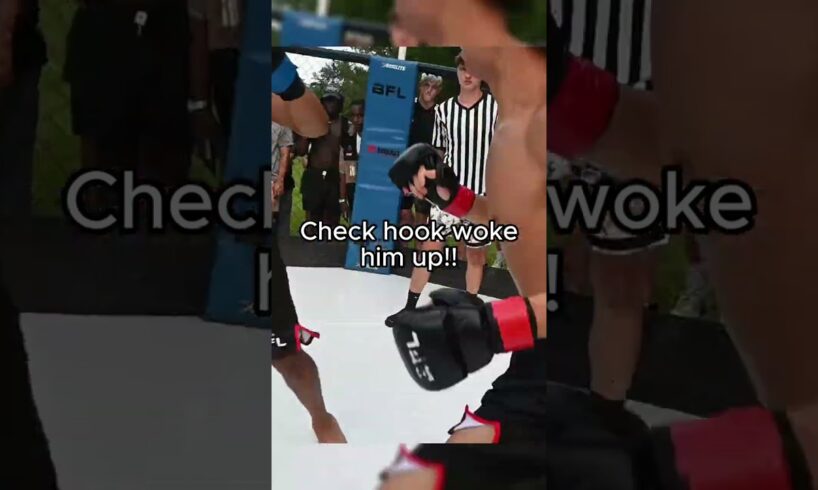 This check hook woke him up!!