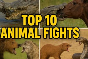 Top 10 most deadliest animal fights ever!