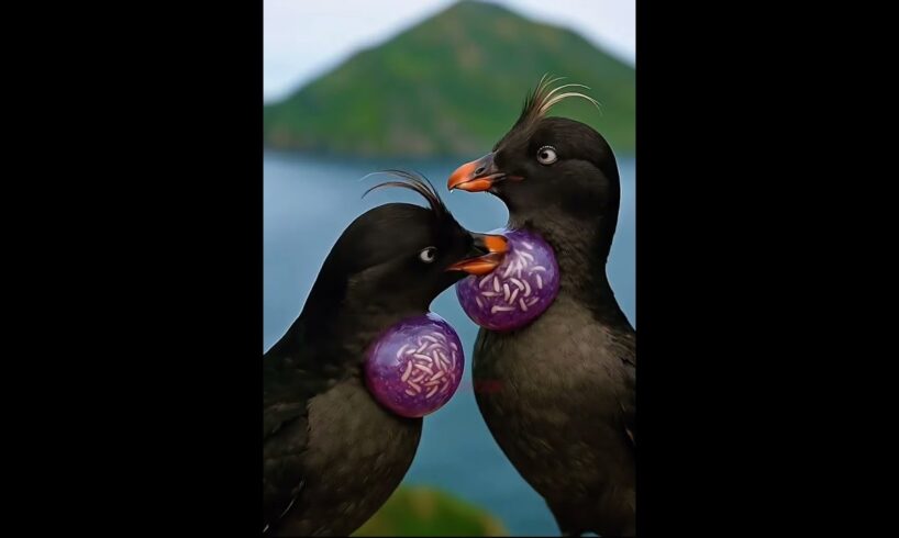 Two Puffins in Love Help Each Other | An Incredible Rescue!