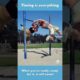 Two Women Perform Acrobatics On Even Bar | People Are Awesome #acrobatics #shorts