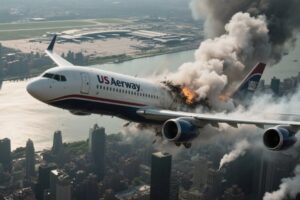US Airways Flight 1549, an Airbus A320 || 17 Year Anniversary "Miracle On The Hudson" Caught on Cam