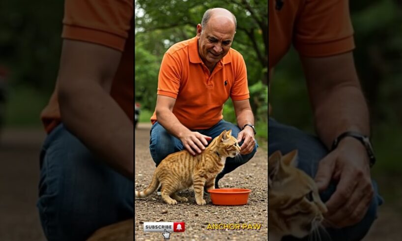 Viral ! kind man brave rescue cat from car tire #animal #animalrescue