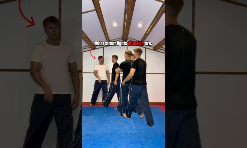 What street fights are ACTUALLY like…