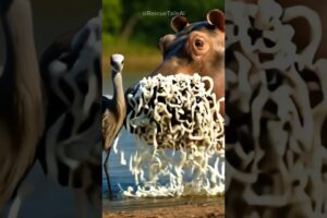 What's Happend With Hippopotamus!#shorts #animalrescue