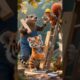 cute animals playing together #viral #shorts
