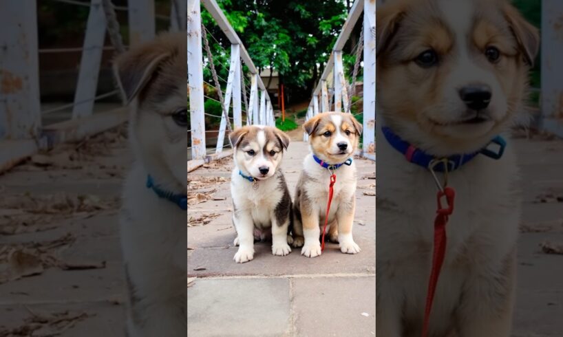 puppies funny adorable video #puppy #cute #pets #funny #dog #shorts