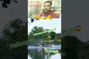 😱 तालाब में क्रैश हुआ हेलीकॉप्टर🥺🚁#shortsfeed #youtubeshorts #helicoptercrash #sorts