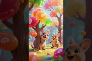 887.quokkas are playing hide-and-seek#cute #animals #animation #wallpapere #adorable #cartoon