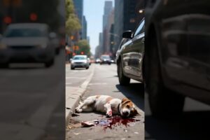 A Miracle on the Streets Cat Rescues Injured Puppy #cuteanimals #cute #animal #story #rescue