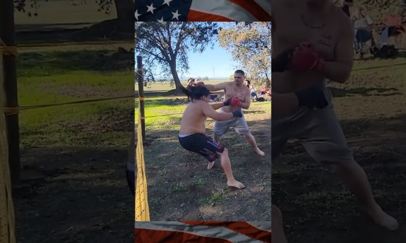 BEER MAN  vs MEXICO WRESTLER !!! Crazy Fight !!