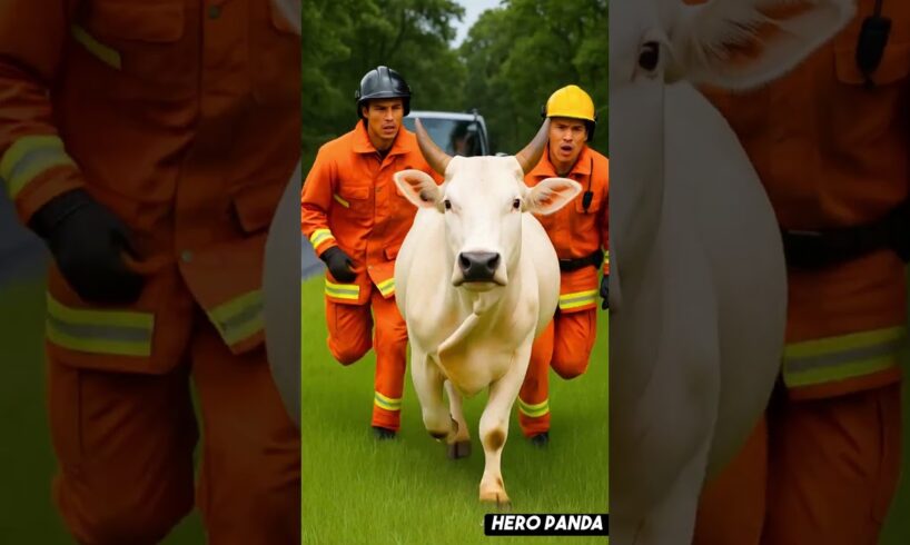 Baby calf covered in huge scorpions by Mischievous boy #humanity #animals #cow #cowvideos #funny