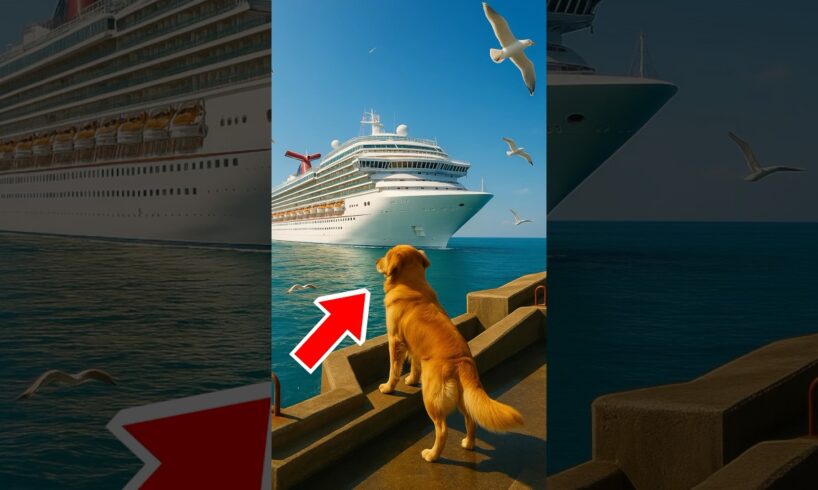 Brave Golden Retriever Saves Elderly Man and Boat Passengers from Danger #dog #rescue #amen #jesus