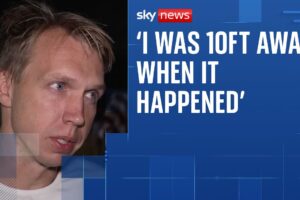 Charlie Kirk shooting: 'I knew instantly he wasn't going to survive,' says witness