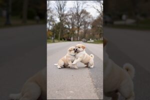 Cute Puppies Funny Playing Video 🐶😂 #puppy #cute #dog #animals #shorts
