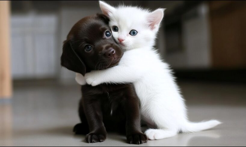 Cute Puppies & Kittens [Must Watch]