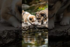 Cute Puppies Playing Video 🐶💕 #puppy #cute #funny #pets #dog #animals #shorts