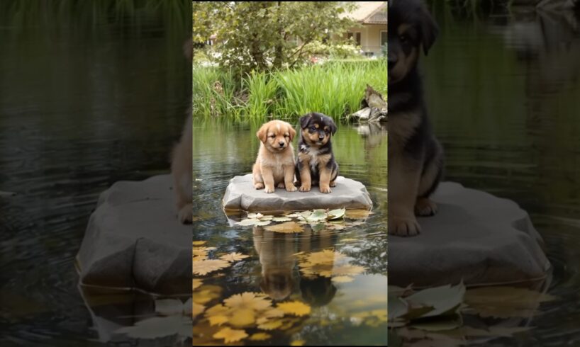 Cute Puppies Playing #puppy #cute #dog #funny #animals #shorts