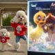 Cutest Puppies Dancing TogetherFunny Dog Shorts 2025 |#dogdance #shorts