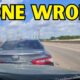 Driver Cuts Across Lanes and Clips Sedan | NORTH AMERICAN CAR CRASH COMPILATION - 776
