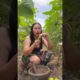 Ducking save seriously injured cat 🦆65 #duckrescue #animalrescue #cuteanimal #vlog #couple #shorts
