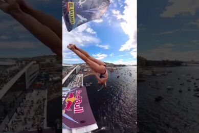 Ever Wondered How Cliff Diving Is Filmed? 👀