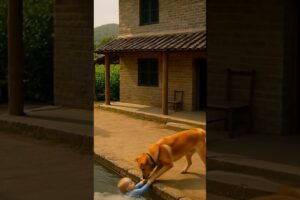 Hero Shiba Inu Saves Baby from Drowning｜柴犬が子供を救う驚險！｜柴犬水池救嬰兒 #shorts #rescuedog #shibainu #dogrescue