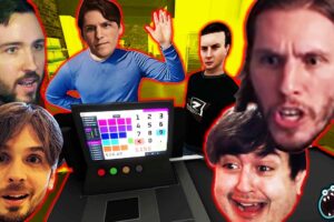 Jerma Plays Supermarket Together w/ @vinesauce @Pokelawls @ster & Instantly Goes Bankrupt