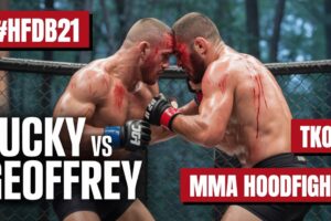 Lucky VS Geoffrey - Heftige MMA Hoodfight